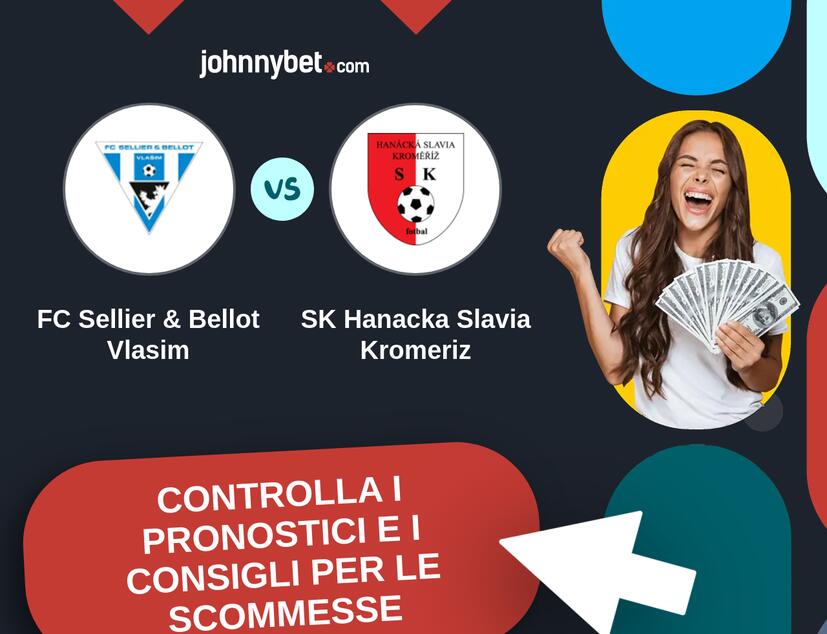 FC Sellier & Bellot Vlasim - SK Hanacka Slavia Kromeriz Pronostici e Consigli Scommesse