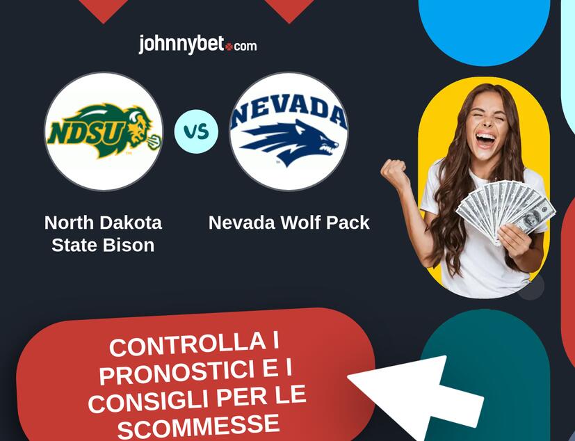North Dakota State Bison - Nevada Wolf Pack Pronostici e Consigli Scommesse