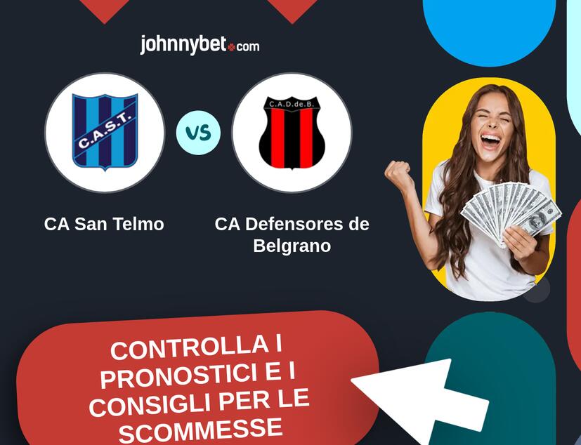 CA San Telmo - CA Defensores de Belgrano Pronostici e Consigli Scommesse