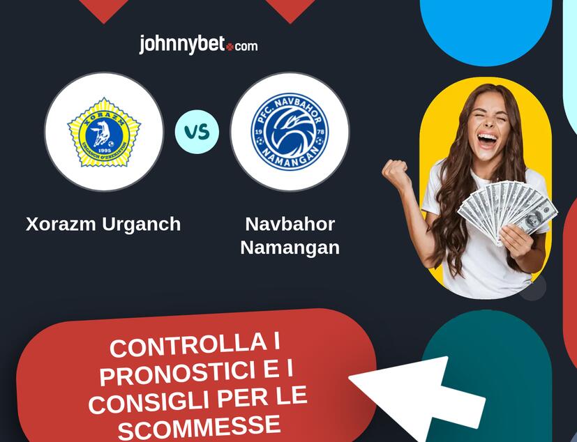 Xorazm Urganch - Navbahor Namangan Pronostici e Consigli Scommesse