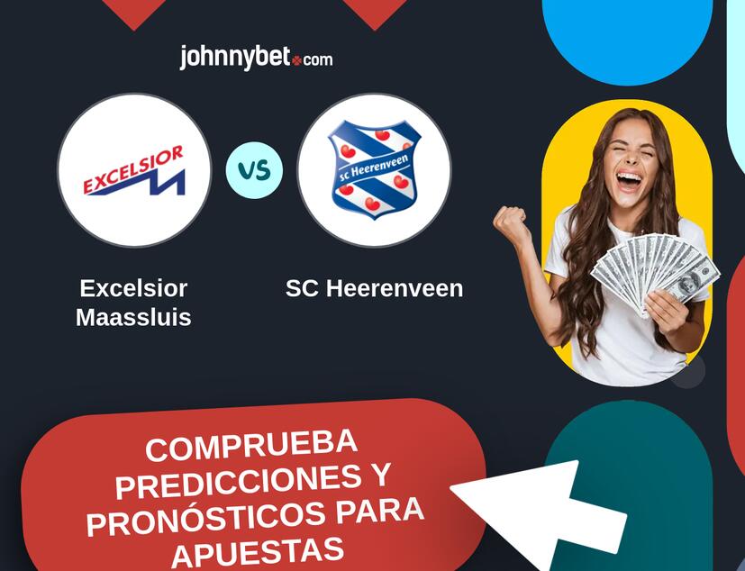 Excelsior Maassluis - SC Heerenveen Pronósticos y Consejos de Apuestas