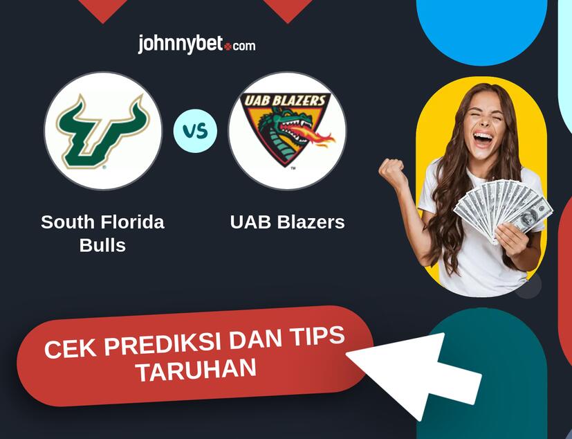 South Florida Bulls - UAB Blazers Prediksi dan Tips Taruhan