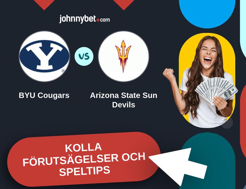 BYU Cougars - Arizona State Sun Devils Förutsägelser och Speltips