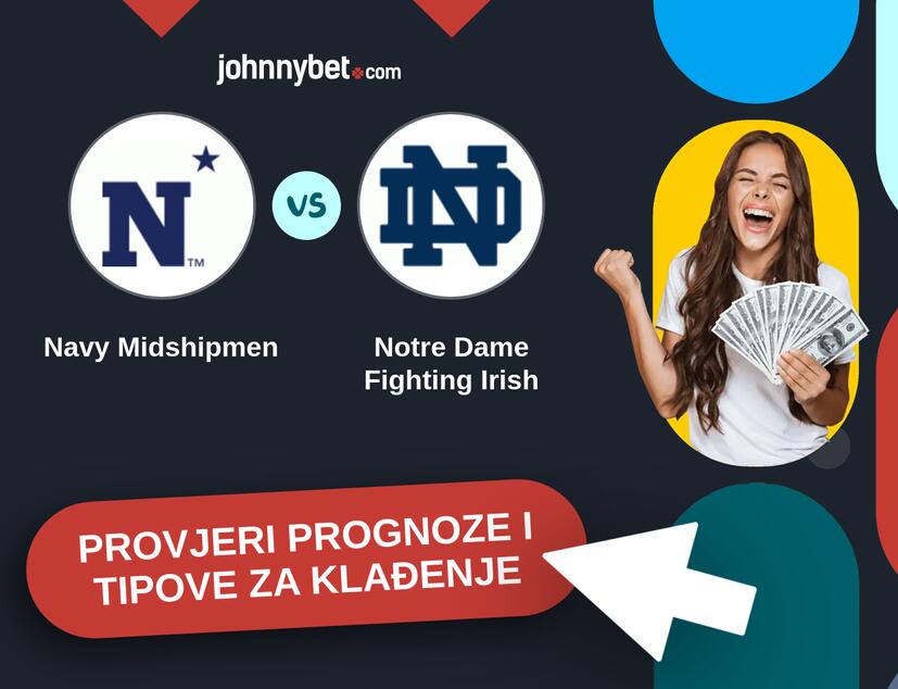 Navy Midshipmen - Notre Dame Fighting Irish Tipovi i prognoze