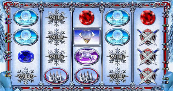 Diamond Goddess Slot Machine Game