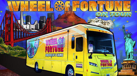 Wheel of Fortune On Tour slots at Unibet