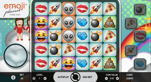 Emoji Planet slot machine for free