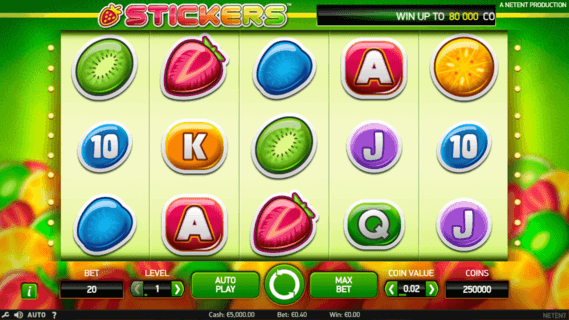 Stickers slot machine game free review