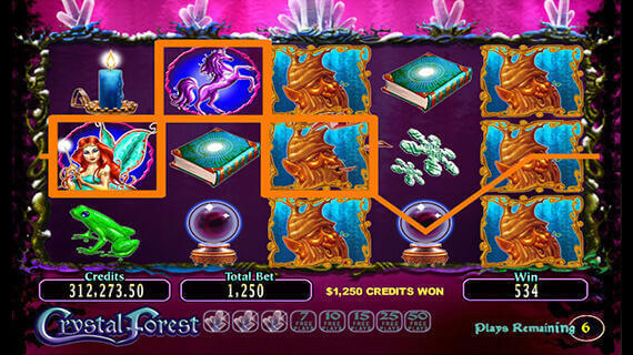 energy casino crystal forest slots