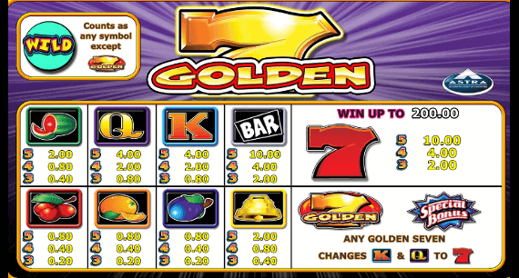 Golden 7 slots