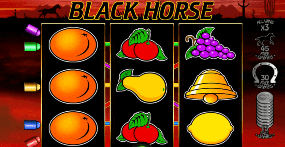 Black Horse slot machine casino game