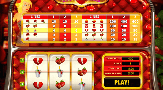 Game play Love Machine slot machine online game