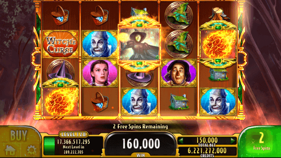 bonus storm wizard of oz slots