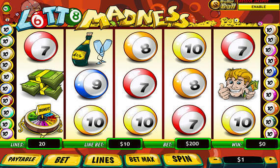 Lotto Madness Slot Machine Online