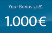 Erhalten Sie den Bonus bis zu 1000€