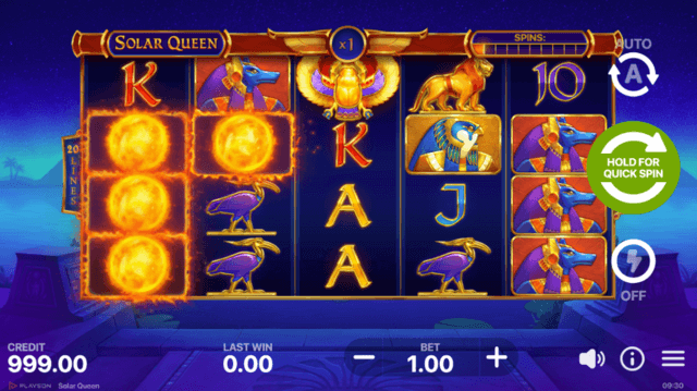 Solar Queen демо игра