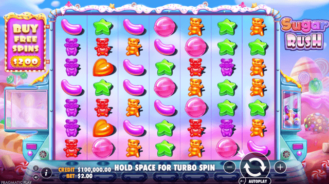 Sugar Rush слот със сладкиши