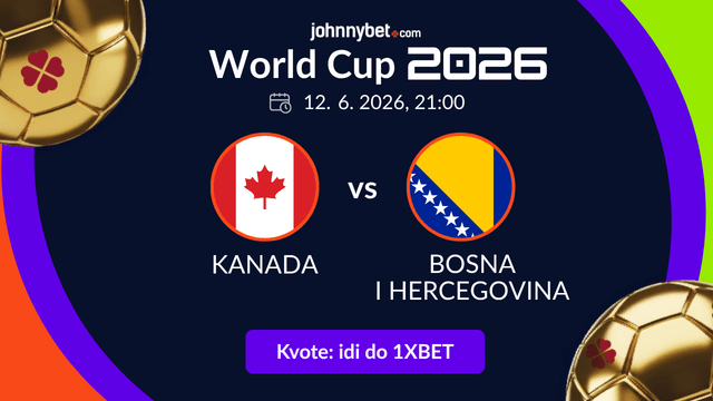 Kanada - Bosna i Hercegovina kladjenje