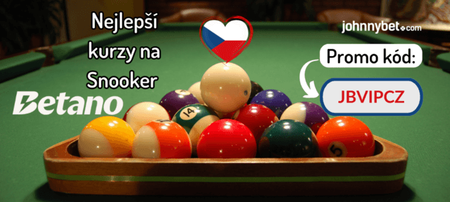 Snooker kurzové sázky od bookmakerů