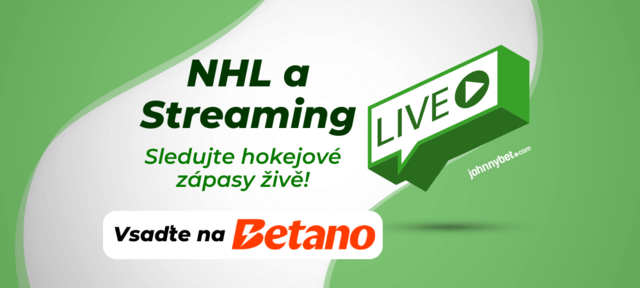 NHL a streaming v Betano