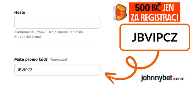 online registrace do ceskych bookmakeru pomoci promo kodu