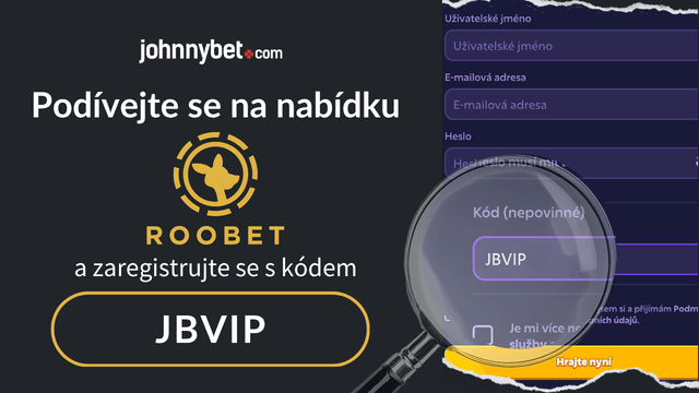 Roobet promo kód 2026