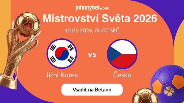 kurzy Jižní Korea vs. Česko