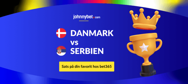 danmark vs serbien bedste bookmakere