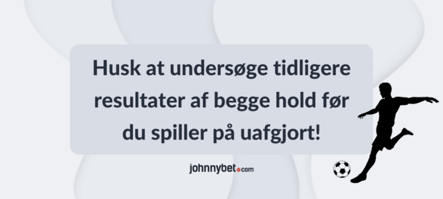 tips til at satse pa uafgjort