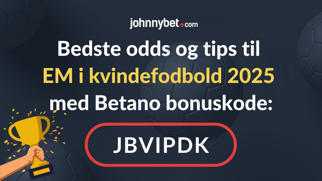 odds pa em i kvindefodbold 2025