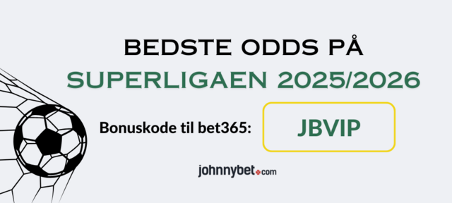 Superligaen 2025/2026 odds 