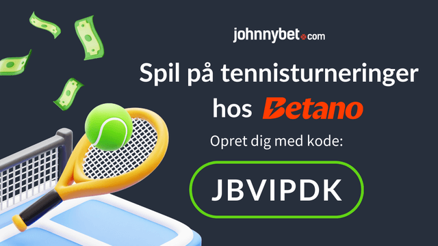 bonuskode til tennis betting