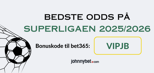 Superligaen 2025/2026 odds 