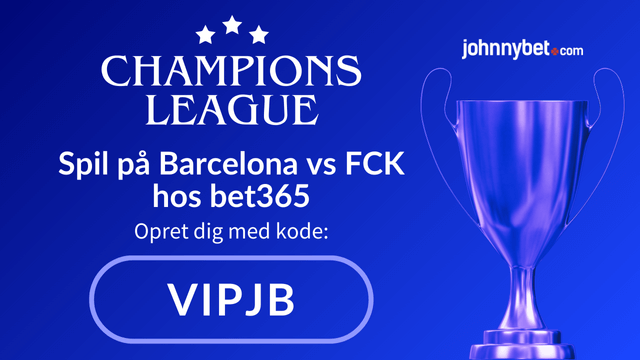 barcelona vs fck bonuskode