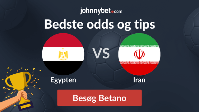 egypten vs iran odds