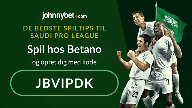 bonuskode til saudi pro league