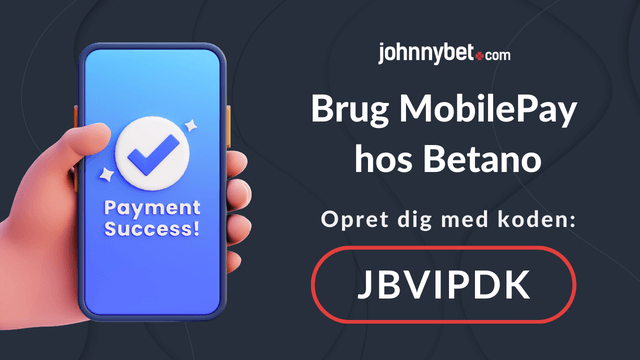 bookmaker med mobilepay