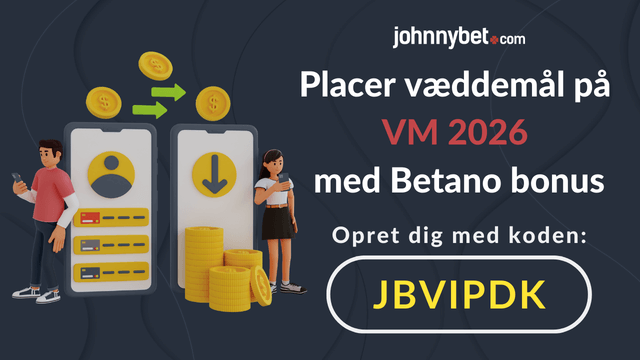 betting pa vm 2026 med bonus