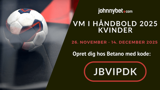 vm i kvindehandbold oddsbonus