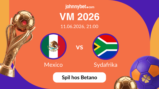 odds pa mexico vs sydafrika