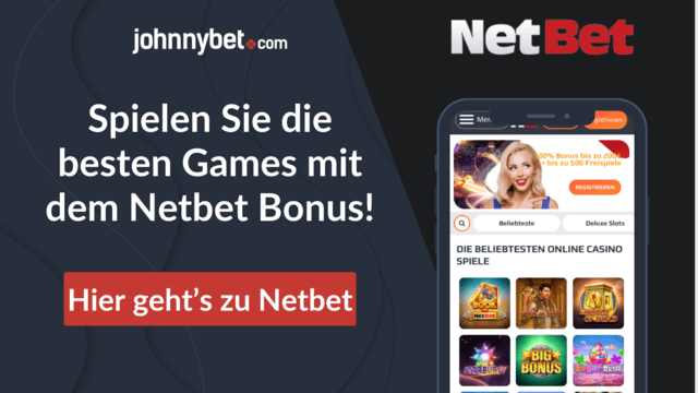 NetBet Casino Bonus für Smartphone