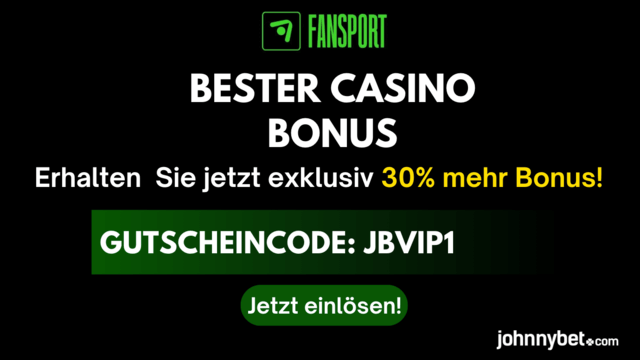 Casino Bonus Code für Fansport