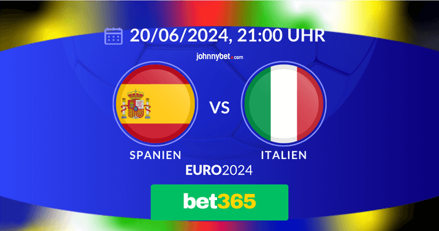 Wetten auf das Spiel Spanien - Italien