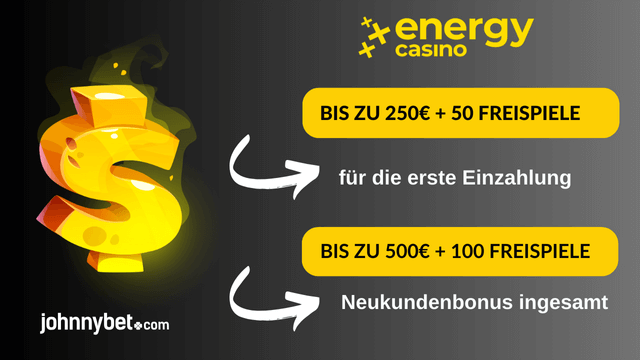 Energy Casino Willkommensbonus