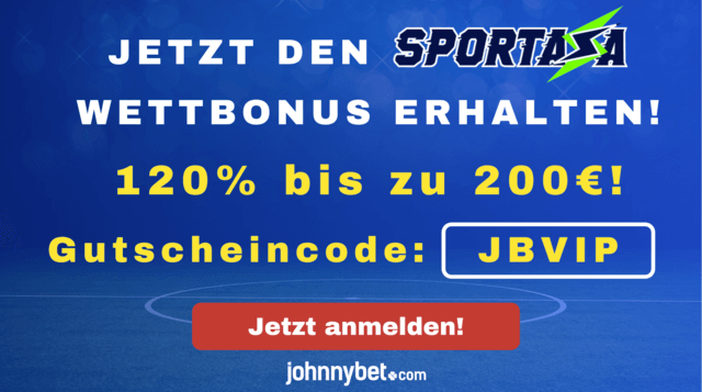 Sportaza Gutschein für Wettbonus