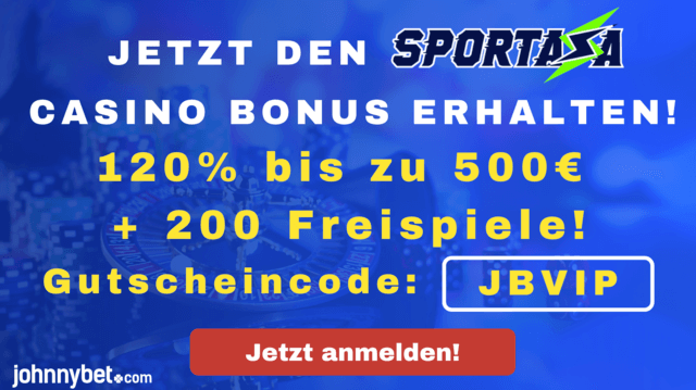 Sportaza Neukunden Bonus Code für Casino