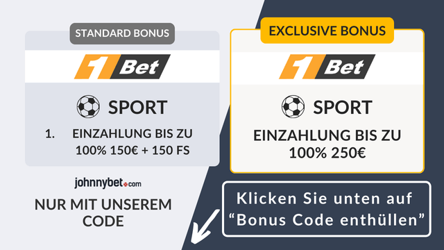 1bet Coupon Code exklusive Anmelden