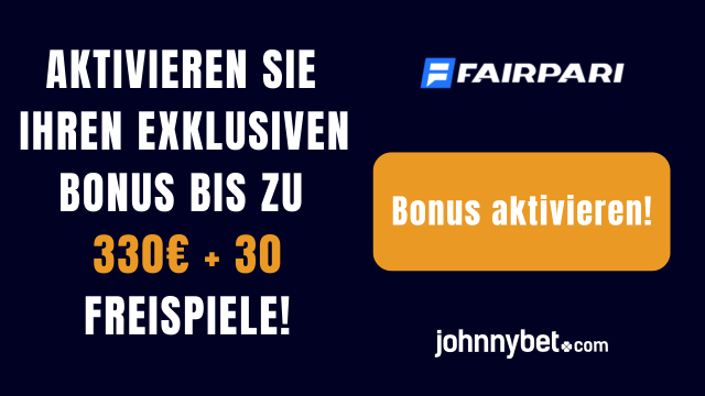 FairPari Willkommenbonus