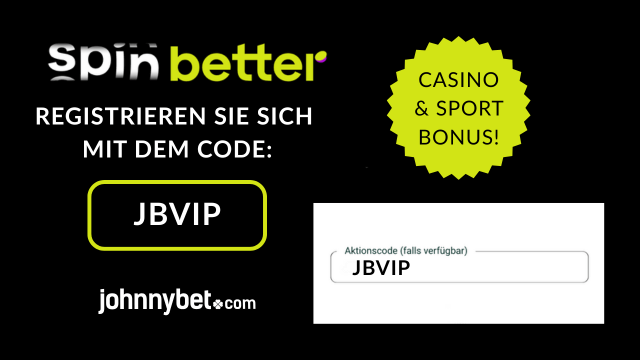 Spinbetter Aktionscode Registrierung