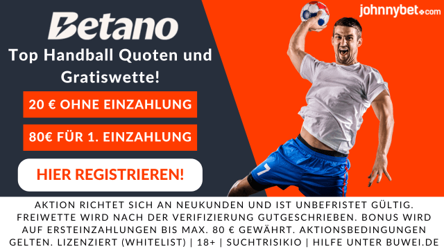 Handball Wettquoten